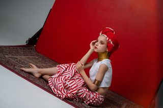 Элина в стиле Африка