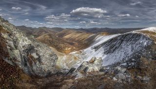 Хакасия, Саянский перевал.