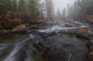 Хакасия, река Большой Он.