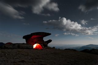 Ночёвка на Грибах.