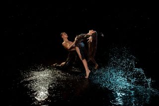 Латина в воде