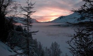 рассвет на \