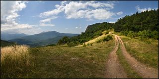 Вид на запад