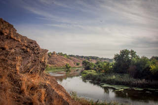 Скалы МОПРа.Кривой Рог.