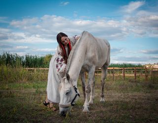 Барышня-крестьянка.