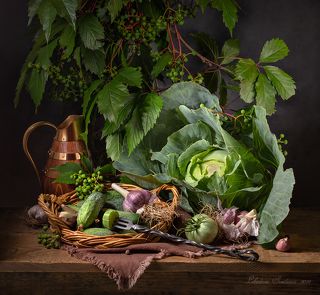 Овощной натюрморт