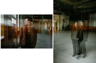 Витебский вокзал. Модель: Алексия Иорданова.