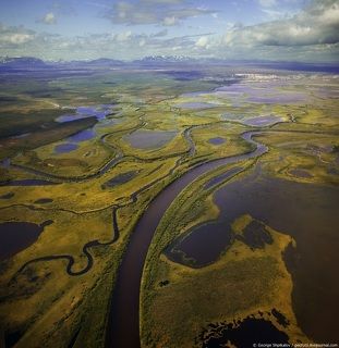 Над разливом Оби