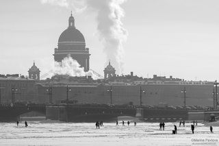 Пешеходная река Нева