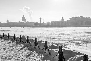 Пешеходная река Нева