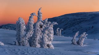 01 В этот день мне удалось подняться в любимые места на склонах горы Курган перед самым рассветом