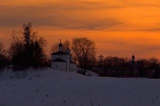 Россия.Псковская область. Старый Изборск. Труворово городище.