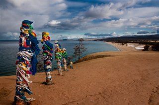 Молитвенные столбы сэргэ