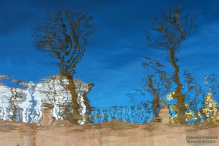 Весенняя акваграфика Крюкова канала