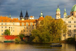 Влтава. Прага. Чехия