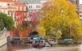 Влтава. Прага. Чехия