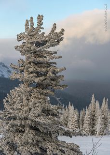02 Непогода отступает и оставляет после себя роскошные снежные фактуры