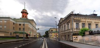 Николоямская улица. Каланча, сегодня там Рогожская полицейская часть