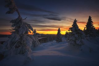 Закат На Хребте Зюраткуль