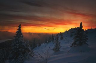 Закат На Хребте Зюраткуль
