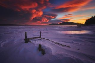 Закат На Озере Зюраткуль
