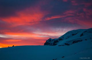 02 Один из самых красочных моментов заката… Кадр сделан через 7 минут после первого