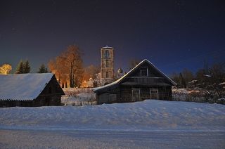 Россия.Псковская.область.д.Виделебье.Церковь.Николая Чудотворца