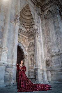 фотосессия стамбул в платье