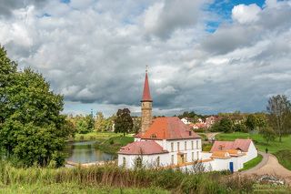 Приоратский дворец. Озеро \