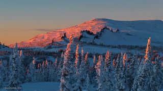 02 … и не нужно долго ждать моей любимой мадженты на склонах