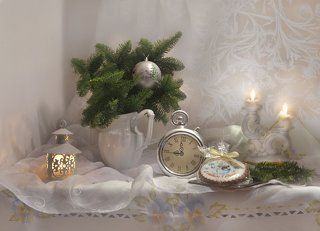 Зажигаем свечи... Старый Новый год...