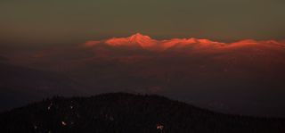 Вид с горы Зелёная на \