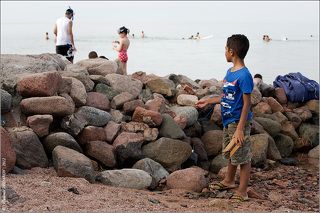 Какая уж тут рыбалка, когда Зульфия купается?..