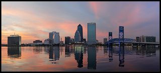 Закат в Джексонвилле