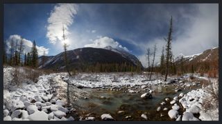 Панорама в устье Каракабака