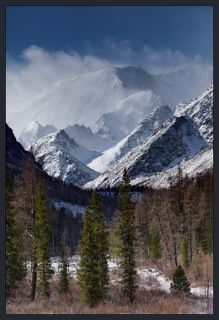 Вид на Северо-Чуйский хребет