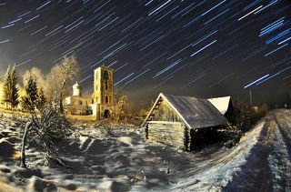Россия. Псковская обл. д.Виделебье.Храм Николая Чудотворца.