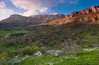 Sunset in the Valley of Ghosts