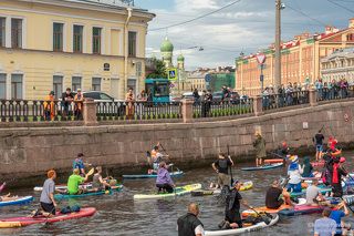 IХ фестиваль-карнавал сапсёрфинга Фонтанка SUP-2024.