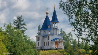 03 В 2017 году в Светлогорске открылся очень симпатичный Свято-Покровский храм