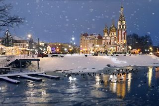 Зима в городе