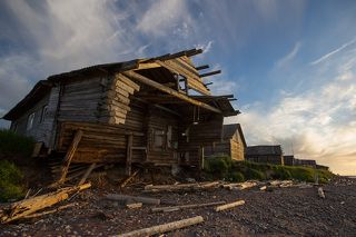 Гостило как-то море в этом доме.