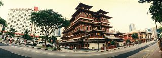 Buddha Tooth Temple in China Town