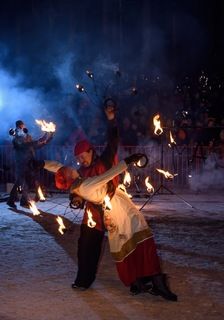 Фаершоу группы Вереселень (2)