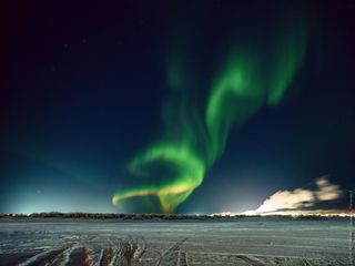 Нарьян-Мар. Заполярное сияние)))