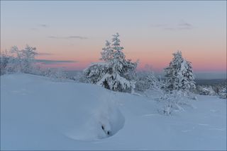 Рассвет на горе