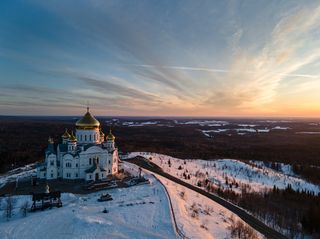 Белогорский монастырь. Рассвет. Март 2025