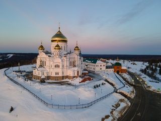 Белогорский монастырь. Рассвет. Март 2025
