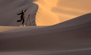 Mesquite Flats Sand Dunes, Death Valley National Park, California