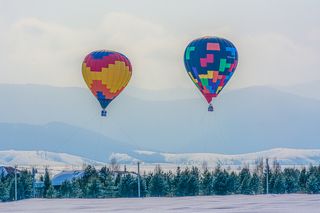 Фестиваль воздухоплавания в Белокурихе